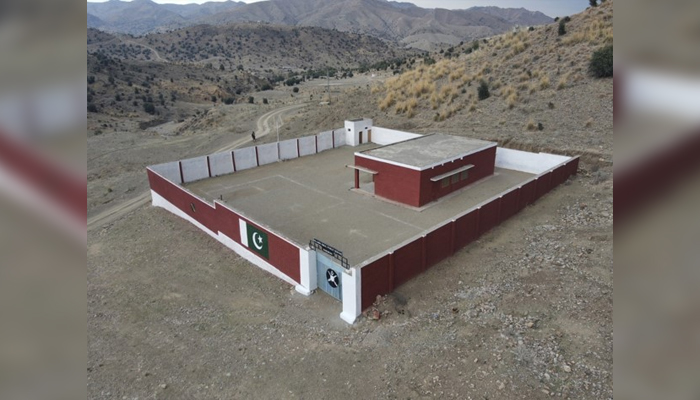 A photo of the army-run Quaid-e-Azam Public School. — photo by author