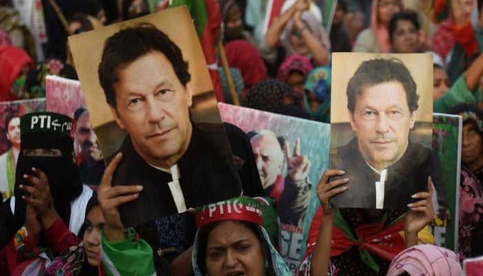 May 9 violence prompts PTI leaders to part ways with party chief Imran Khan. — AFP/FIle