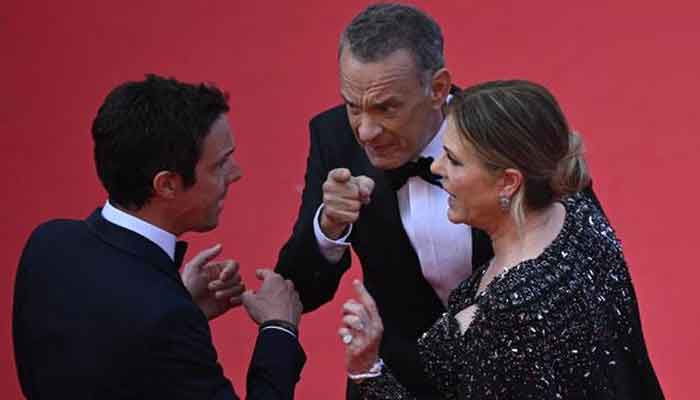 Tom Hanks wife Rita Wilson explains her and husbands angry mood at Cannes