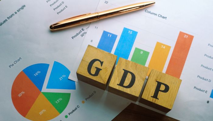 A representational image of GDP. — Canva