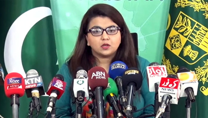 Special Assistant to Prime Minister on Youth Affairs Shaza Fatima Khawaja. — Radio Pakistan/File