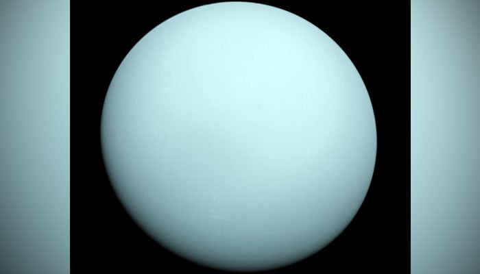 This is an image of the planet Uranus taken by the spacecraft Voyager 2, which flew closely past the seventh planet from the Sun in January 1986. — Nasa/File