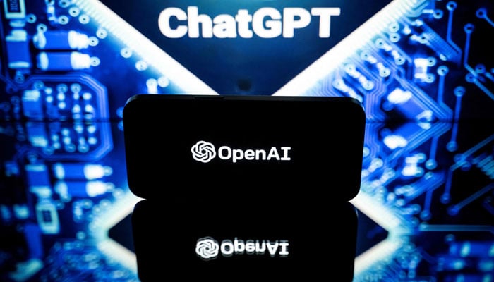 This photo shows screens displaying the logos of OpenAI and ChatGPT. — AFP/File