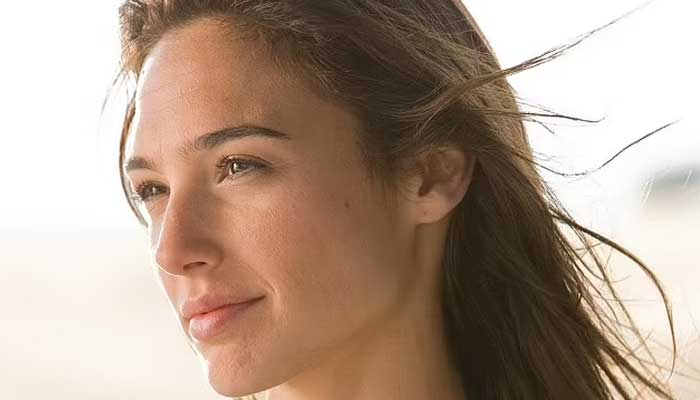 Gal Gadot attends Taylor Swift concert with sleepy child