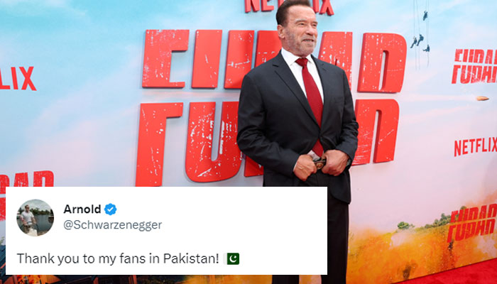 Cast member Arnold Schwarzenegger attends a premiere for the Netflix series Fubar, in Los Angeles, California, US May 22, 2023. — Reuters