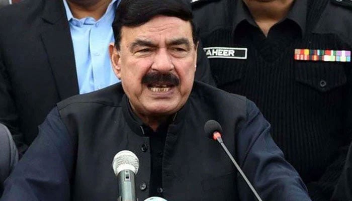 Awami Muslim League (AML) chief Sheikh Rashid Ahmad. — The News/File