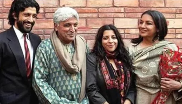 Javed Akhtar was first married to Honey Irani