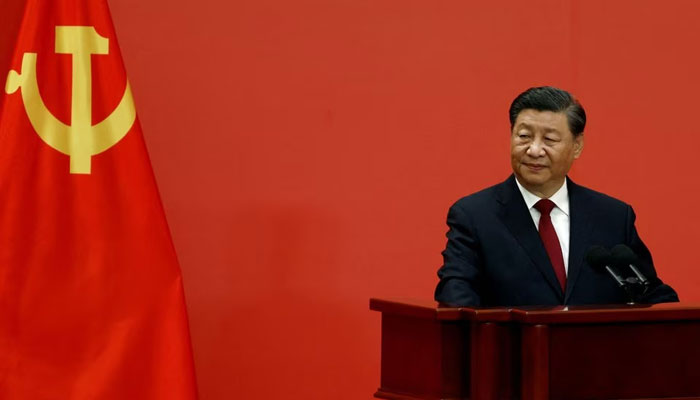 Chinese President Xi Jinping meets the media following the 20th National Congress of the Communist Party of China, at the Great Hall of the People in Beijing. — Reuters/File