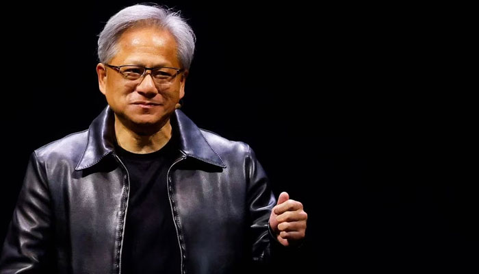 Nvidia Corp CEO Jensen Huang speaks at the COMPUTEX forum in Taipei, Taiwan May 29, 2023. — Reuters