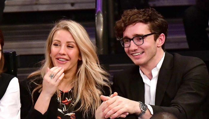 Ellie Goulding is currently vacationing in Italy with husband Caspar Jopling and their son