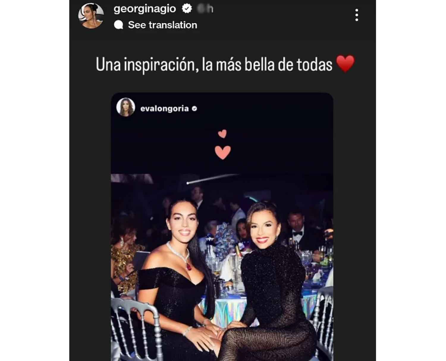Cristiano Ronaldo’s girlfriend Georgina Rodriguez gushes over a Hollywood star