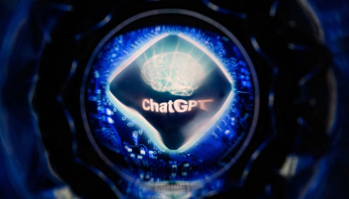 Image of a screen displaying the logo of ChatGPT – the artificial intelligence software application developed by OpenAI – on April 26, 2023, in Toulouse, France. —AFP