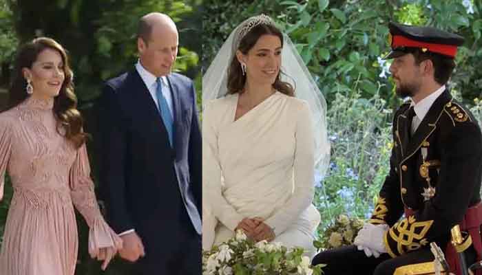 Kate William Join World Royals In Jordan At Prince Husseins Wedding To Rajwa Al Saif Photos