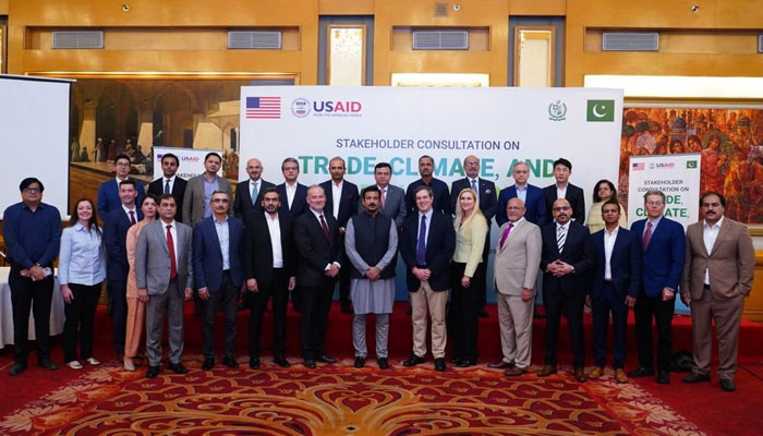 United States Deputy Chief of Mission (DCM) in Pakistan Andrew Schofer with other stakeholders. — Press release