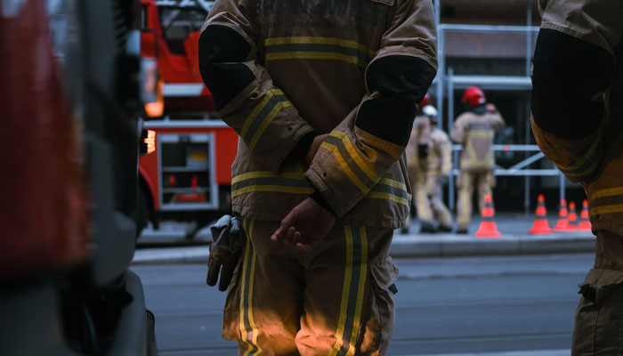This representational picture shows firefighters at work. — Unsplash/File