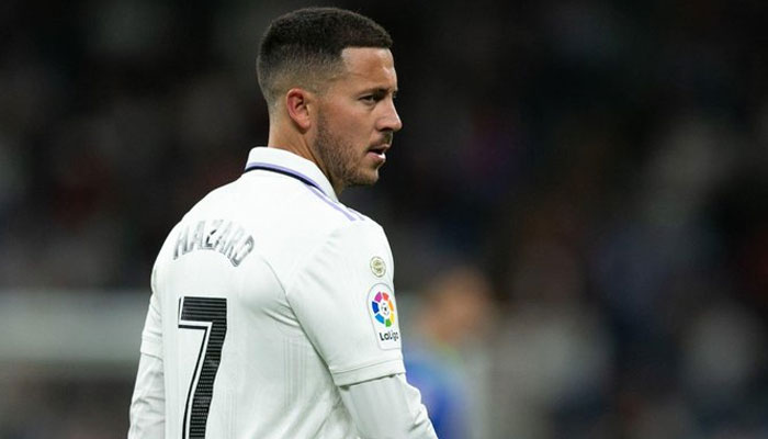 Eden Hazard exits Real Madrid after four challenging seasons. Twitter/MadridXtra