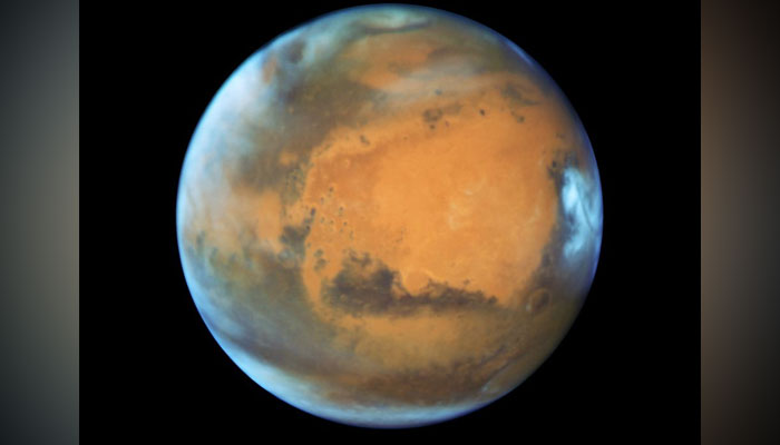 The planet Mars is shown in this NASA Hubble Space Telescope. — Reuters/File
