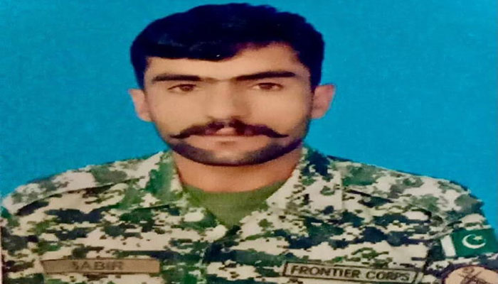 Lance Naik Muhammad Sabir, property  30 years, nonmigratory  of territory  Mansehra embraced martyrdom. — ISPR/File