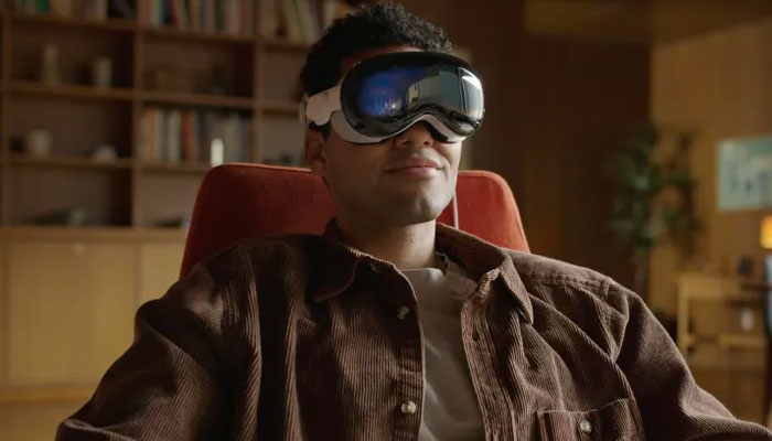 Apple challenges Meta with augmented reality headset Vision Pro. YouTube/Apple