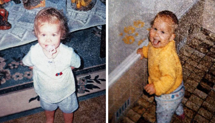 Two of Ms Folbiggs children, Laura (left) and Patrick (right).—EPA