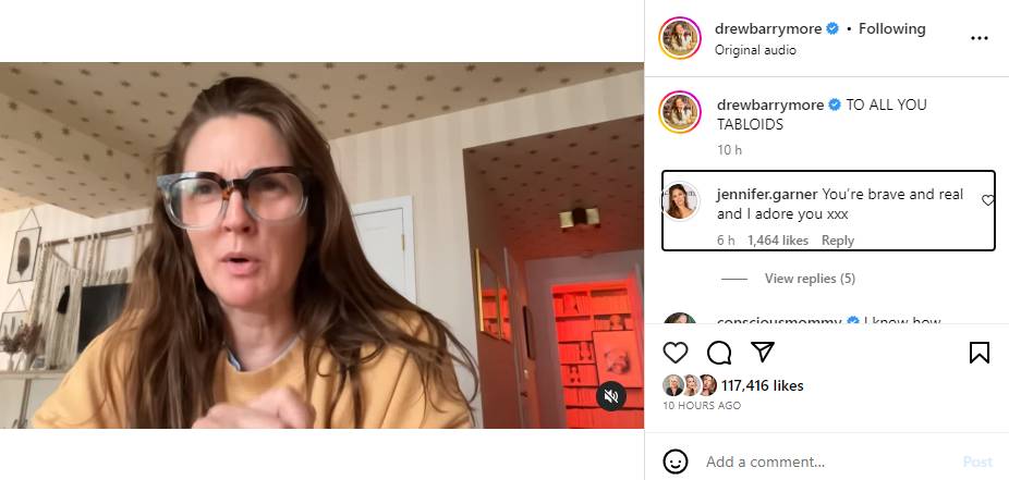 Drew Barrymore criticises tabloids for ‘twisting’ her words over mother’s death comment: Watch