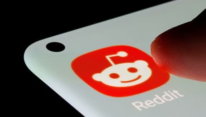Reddit app is seen on a smartphone in this illustration taken, on July 13, 2021.—Reuters