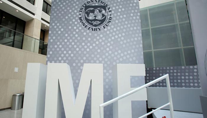 International Monetary Fund logo is seen inside the headquarters at the end of the IMF/World Bank annual meetings in Washington, US, October 9, 2016. — Reuters