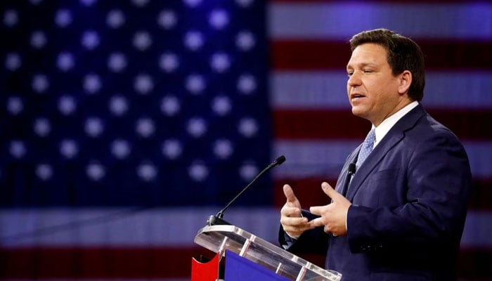 Florida Gov. Ron DeSantis speaks at the Conservative Political Action Conference (CPAC) in Orlando, Florida, US. — Reuters/File