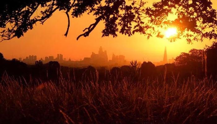 The sun rises above the London skyline, as a second heatwave is predicted for parts of the country, in London, Britain, on August 11, 2022. — Reuters