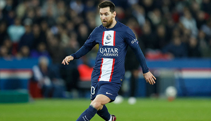 Former Paris St Germains Lionel Messi in action during Paris St Germain v Toulouse at Parc des Princes, Paris, France on February 4, 2023. — Reuters