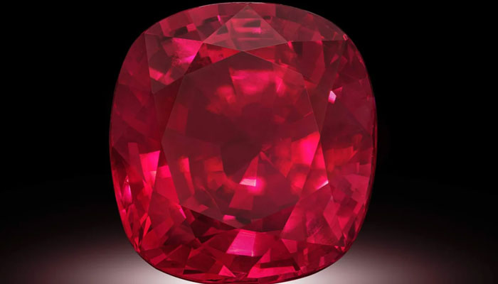 Ruby gemstone fetches record-breaking $34.8 million at auction.—Sothebys