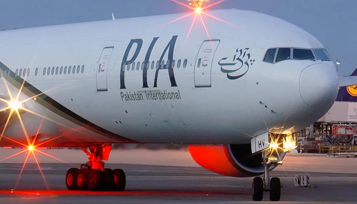 A representational image of PIA aeroplane. — AFP/File
