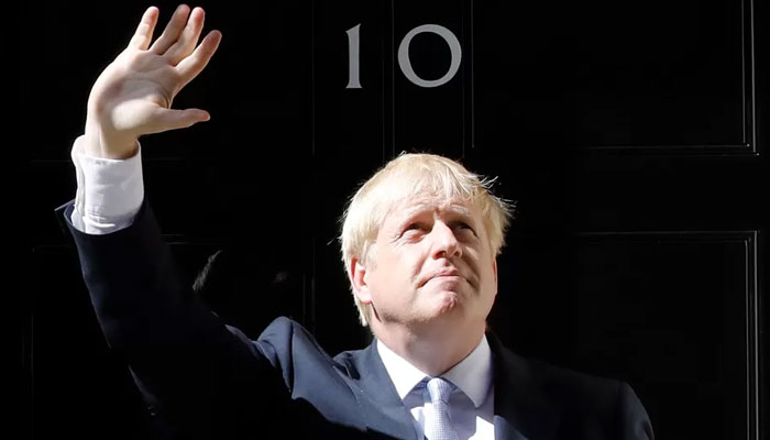 Former UK PM Boris Johnson quits as MP amid Partygate scandal. AFP/File