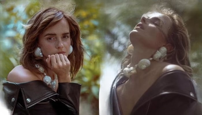 Emma Watson takes Ryan Walsh’s breath away as she flaunts killer looks in bold skirt
