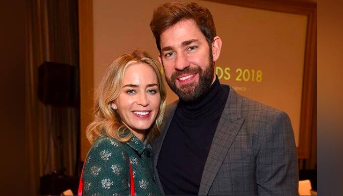 Emily Blunt says she feels ‘very at home’ with husband John Krasinski and daughters