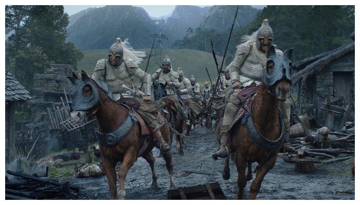 The cavalry arrives on The Lord of the Rings: The Rings of Power| CREDIT: MATT GRACE/PRIME VIDEO