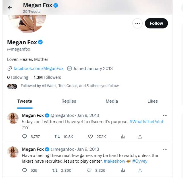 Quitting Twitter becomes Megan Foxs crime