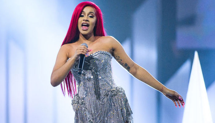 Cardi B performs Lady Gagas Bad Romance on enormous kitchen island