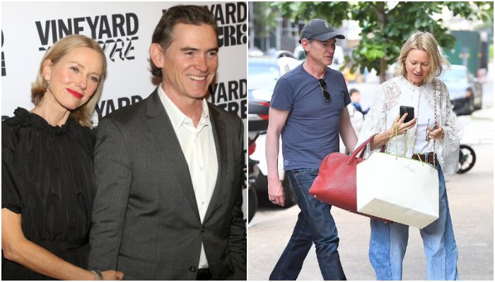 Naomi Watts and Billy Crudup got hitched yesterday in a courthouse ceremony