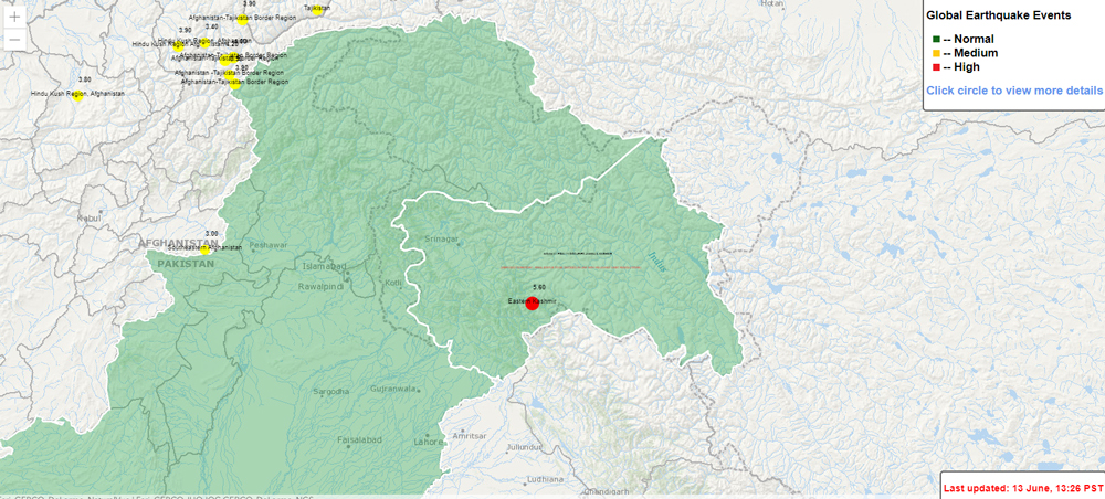 Earthquake hits Lahore, Islamabad, Peshawar