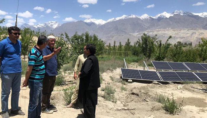 Fredrico Silva, the Portuguese ambassador to Pakistan, during his visit to GB. — Provided