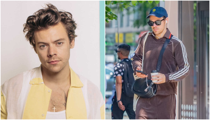 Harry Styles rocks casual Adidas co-ord ahead of Love on Tour show