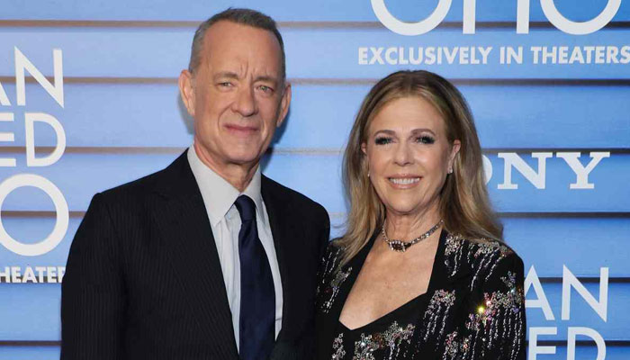 Tom Hanks and Rita Wilson proudly talk about their roles as grandparents