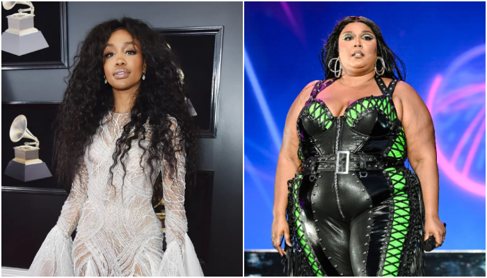 SZA speaks out against the fat shaming Lizzo receives on social media, calling out internet warriors for their silence on the matter