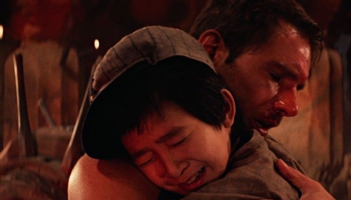 Ke Huy Quan was first featured in Indiana Jones 2
