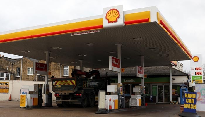 A general view of Shells petrol station in South East London, Britain, February 2, 2023. — Reuters
