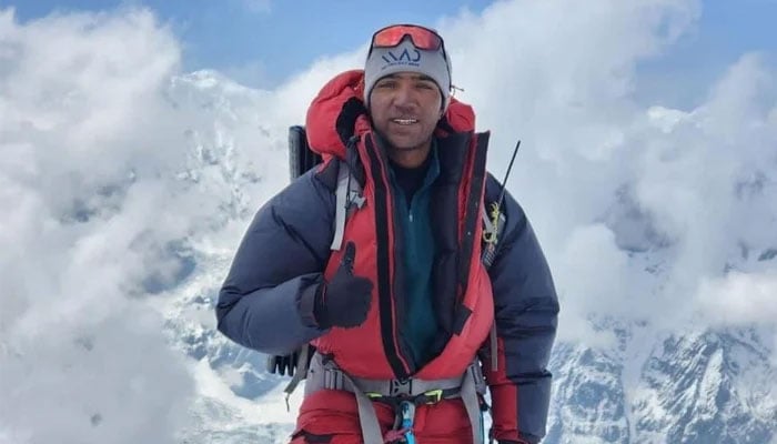 Noted Pakistani mountaineer Sajid Sadpara. — Reporter