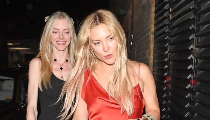 Kate Hudson enjoys girls night out in London with Matt Belamys wife Elle Evans