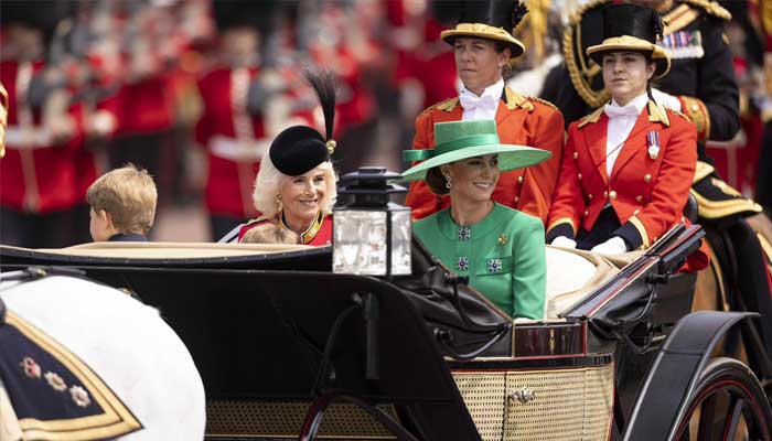 What did Kate Middleton tell her sneezing son George?