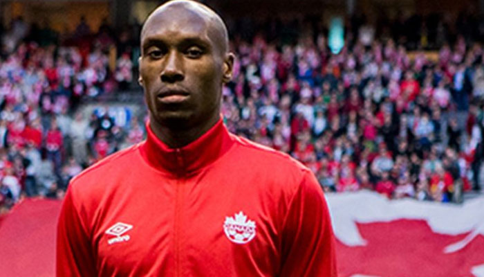 Canadian soccer veteran Atiba Hutchinson. Canada Soccer
